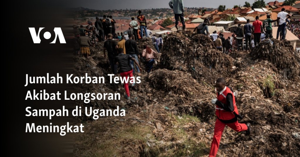 Jumlah Korban Tewas Akibat Longsoran Sampah di Uganda Meningkat