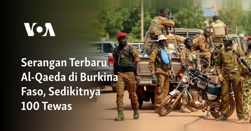 Serangan Terbaru Al-Qaeda di Burkina Faso, Sedikitnya 100 Tewas